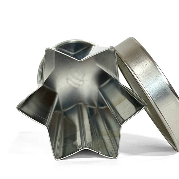 Pampered Chef Valtrompia Bread Tube Star Shape Aluminum Canapé Baking Mold - Picture 3 of 8